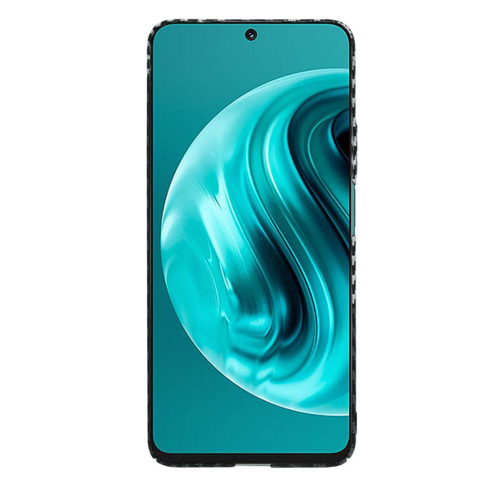 Tok Huawei nova 13i / nova 12i-hez, Techsuit, Carbonite FiberShell, Fekete Szürke