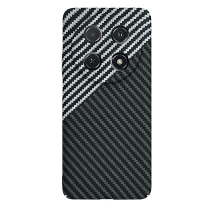 Tok Huawei nova 13i / nova 12i-hez, Techsuit, Carbonite FiberShell, Fekete Szürke