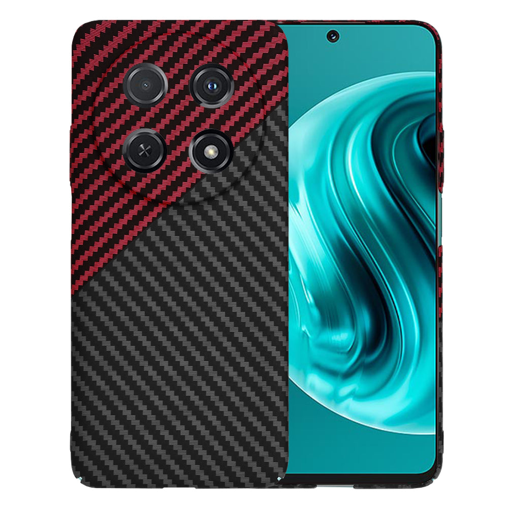 Tok Huawei nova 13i / nova 12i-hez, Techsuit, Carbonite FiberShell, Fekete Piros