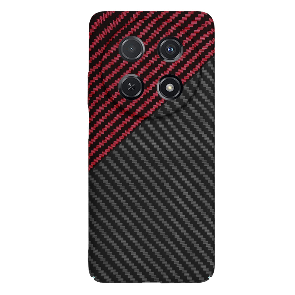 Tok Huawei nova 13i / nova 12i-hez, Techsuit, Carbonite FiberShell, Fekete Piros