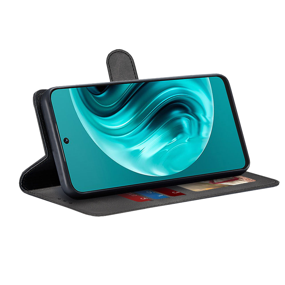 Tok Huawei nova 13i / nova 12i-hez, Techsuit, Diary Book, Fekete