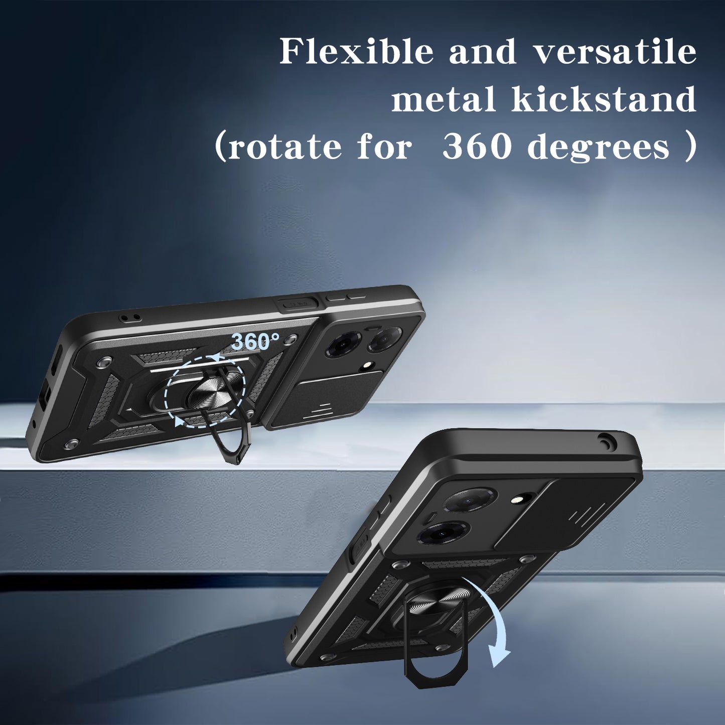 Case for Huawei nova 14 Pro, Techsuit, CamShield, Black