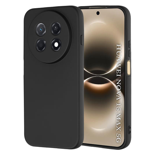 Tok Huawei nova 15 Max-hoz, Techsuit, SoftFlex, Fekete