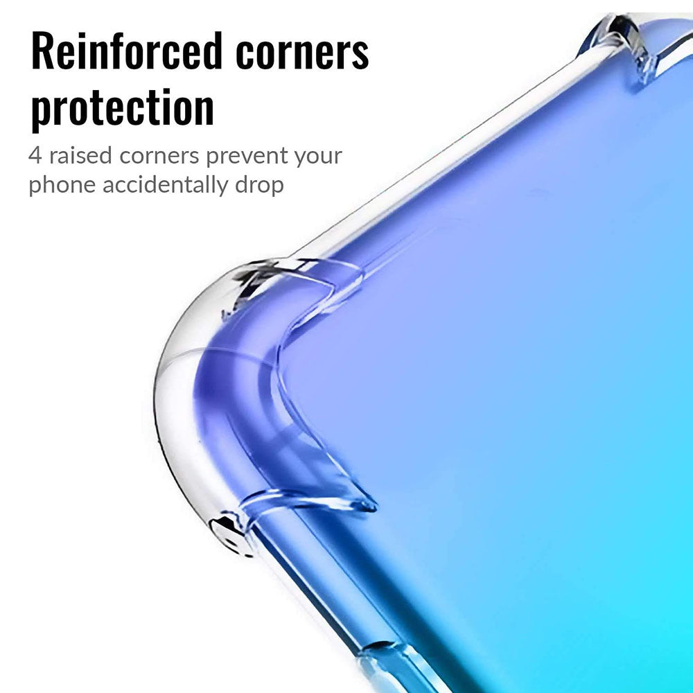 Tok Huawei P Smart (2019) készülékhez, Techsuit, ütésálló átlátszó, áttetsző