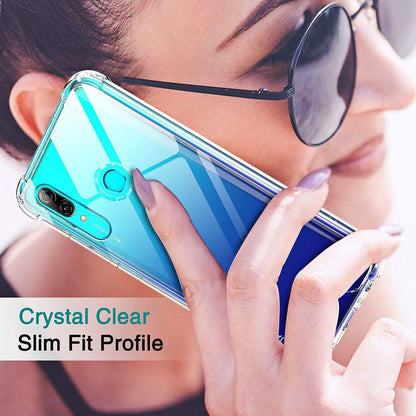 Tok Huawei P Smart (2019) készülékhez, Techsuit, ütésálló átlátszó, áttetsző