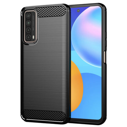 Tok Huawei P smart 2021-hez, Techsuit, Karbon, Fekete
