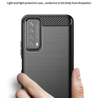 Tok Huawei P smart 2021-hez, Techsuit, Karbon, Fekete