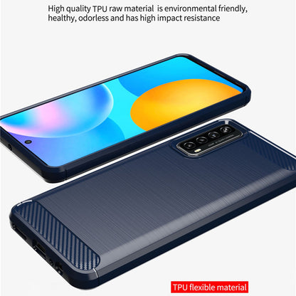 Tok Huawei P smart 2021-hez, Techsuit, Karbon, Fekete