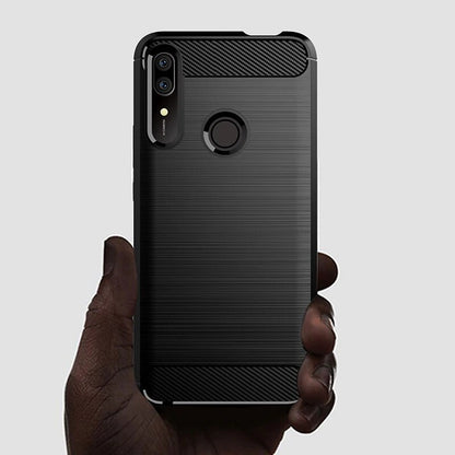 Tok Huawei P Smart Z-hez, Techsuit, karbon, fekete