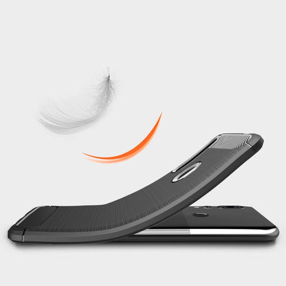 Tok Huawei P Smart Z-hez, Techsuit, karbon, fekete