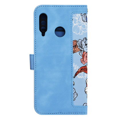 Tok Huawei P30 lite New Edition / P30 lite készülékhez, Techsuit, FlipCraft, Kék