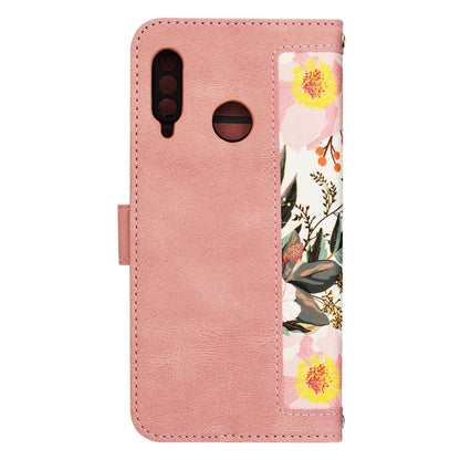 Tok Huawei P30 lite New Edition / P30 lite készülékhez, Techsuit, FlipCraft, rózsaszín