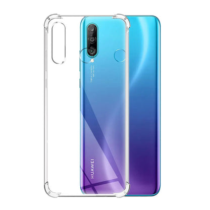 Tok Huawei P30 lite New Edition / P30 lite készülékhez, Techsuit, ütésálló, átlátszó