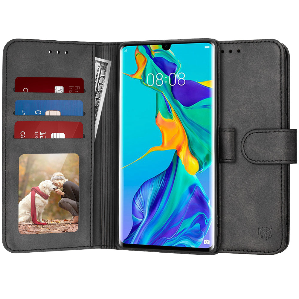 Tok Huawei P30 Pro New Edition / P30 Pro-hoz, Techsuit, Diary Book, Fekete
