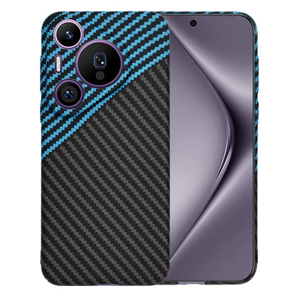 Tok Huawei Pura 70 Pro-hoz, Techsuit, Carbonite FiberShell, Fekete Kék