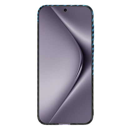 Tok Huawei Pura 70 Pro-hoz, Techsuit, Carbonite FiberShell, Fekete Kék