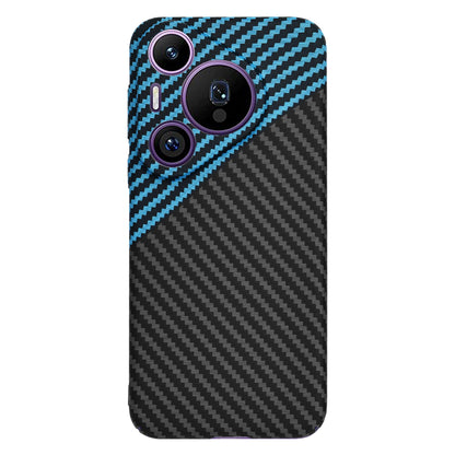 Tok Huawei Pura 70 Pro-hoz, Techsuit, Carbonite FiberShell, Fekete Kék