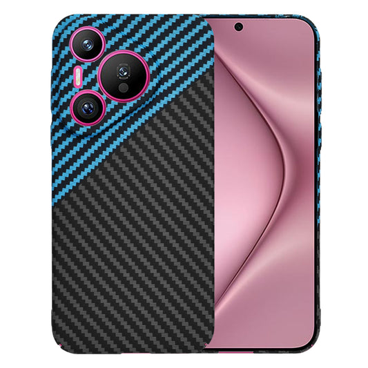 Tok Huawei Pura 70-hez, Techsuit, Carbonite FiberShell, Fekete Kék