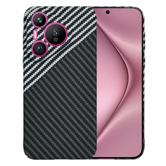 Tok Huawei Pura 70-hez, Techsuit, Carbonite FiberShell, Fekete Szürke