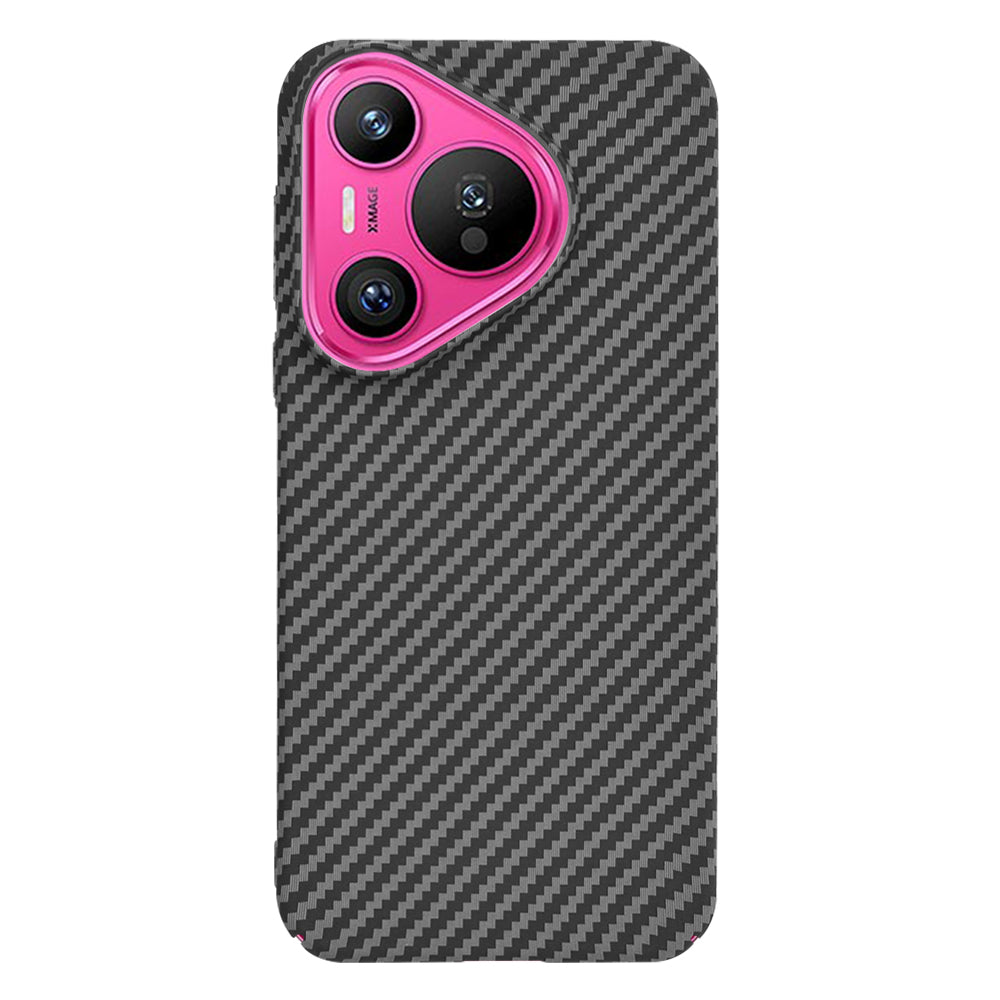 Tok Huawei Pura 70-hez, Techsuit, Carbonite FiberShell, Fekete