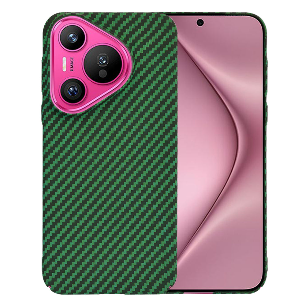 Tok Huawei Pura 70-hez, Techsuit, Carbonite FiberShell, Zöld