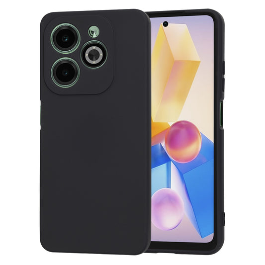Tok Infinix Hot 40i-hez, Techsuit, SoftFlex, Fekete