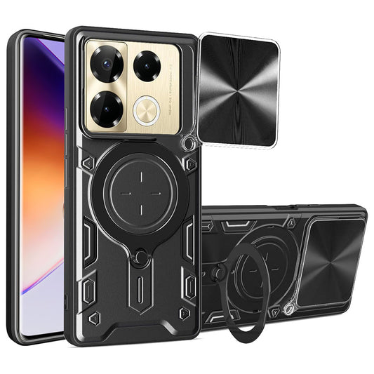 Tok Infinix Note 40 Pro+ készülékhez, Techsuit, CamGuard Pro, Fekete