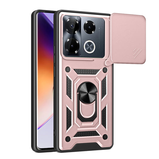 Tok Infinix Note 40 Pro+ készülékhez, Techsuit, CamShield, Rózsaszín