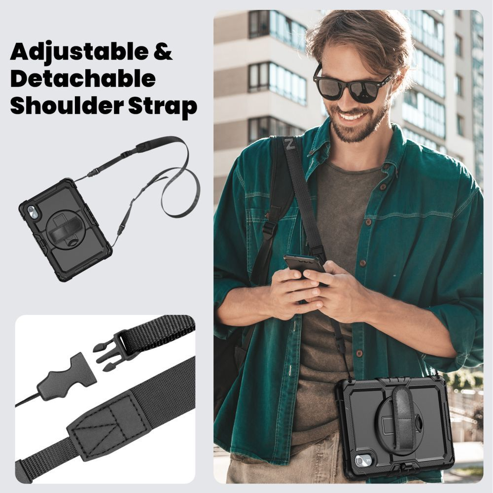 Tok Lenovo Idea Tab 11-hez, Tech-Protect, Solid, Fekete