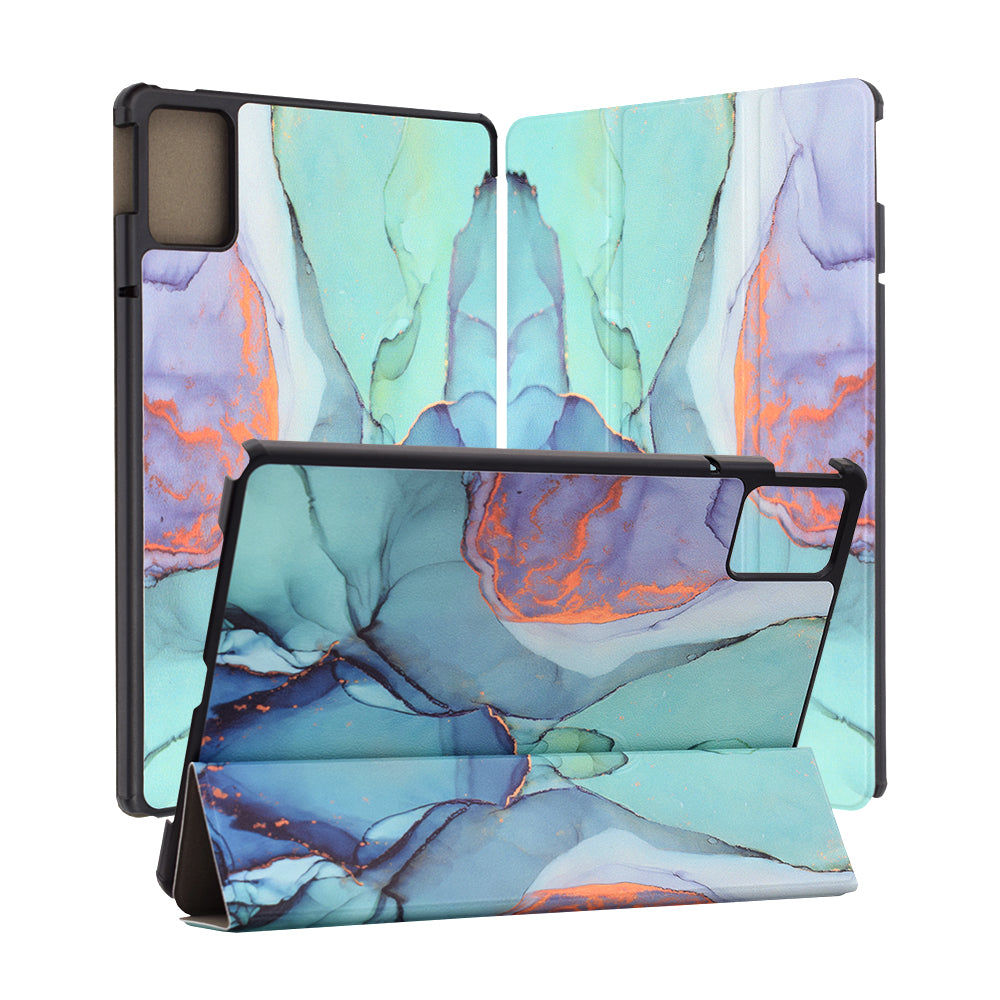 Tok Lenovo Idea Tab 11-hez, Techsuit, FoldPro Green Time, Többszínű