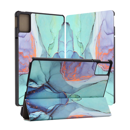 Tok Lenovo Idea Tab 11-hez, Techsuit, FoldPro Green Time, Többszínű