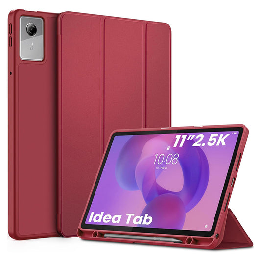 Tok Lenovo Idea Tab 11-hez, Techsuit, FoldPro, Piros