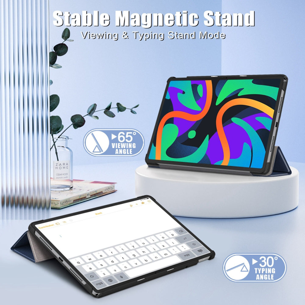 Case for Lenovo Tab M11, Techsuit, FoldPro, Blue