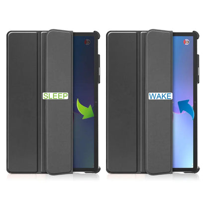 Case for Lenovo Tab P11 Pro Gen 2, Techsuit, FoldPro, Black