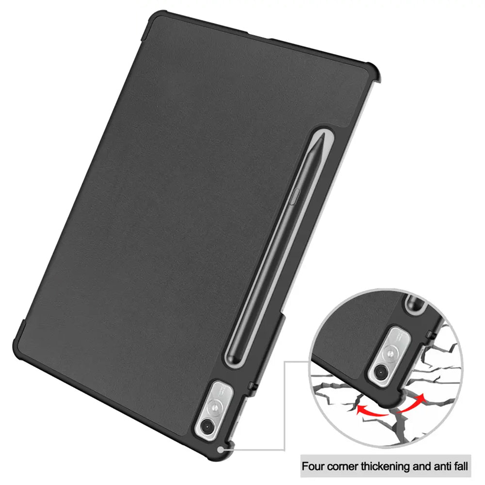 Case for Lenovo Tab P11 Pro Gen 2, Techsuit, FoldPro, Black