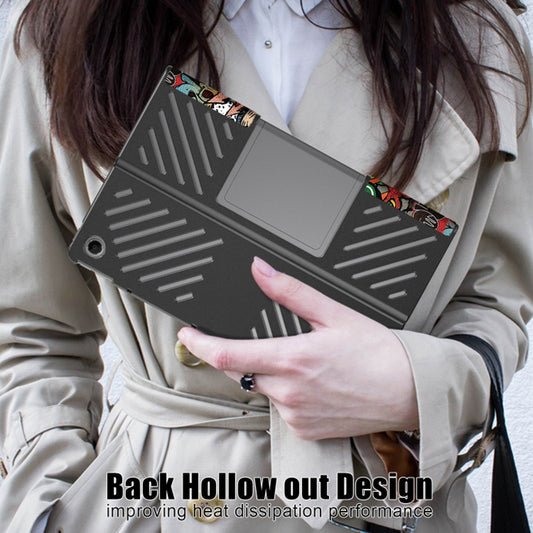 Tok Lenovo Tab Plus 11,5 hüvelykeshez, Techsuit, FoldPro Urban Vibe, Többszínű