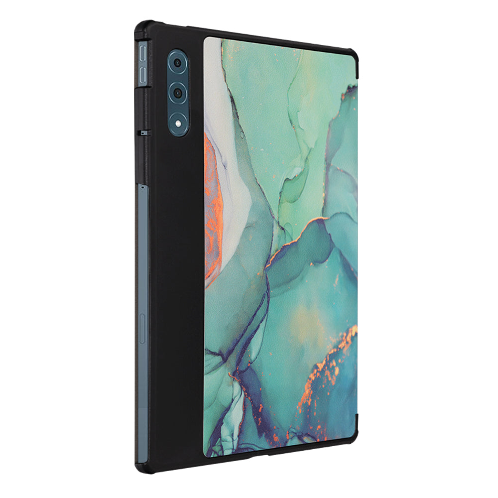 Tok Lenovo Yoga Tab Plus-hoz, Techsuit, FoldPro Green Time, Többszínű