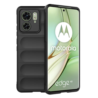 Tok Motorola Edge (2023) / Edge 40, Techsuit, Magic Shield, Fekete