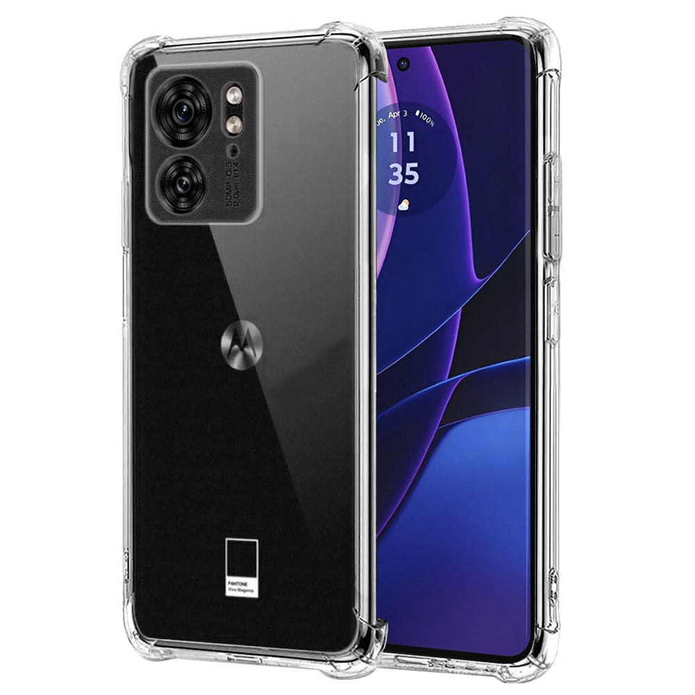 Tok a Motorola Edge (2023) / Edge 40 készülékhez, Techsuit, ütésálló, átlátszó