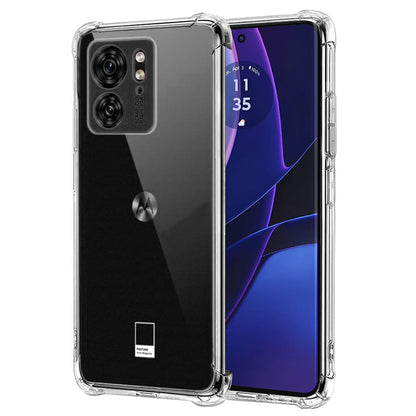 Tok a Motorola Edge (2023) / Edge 40 készülékhez, Techsuit, ütésálló, átlátszó