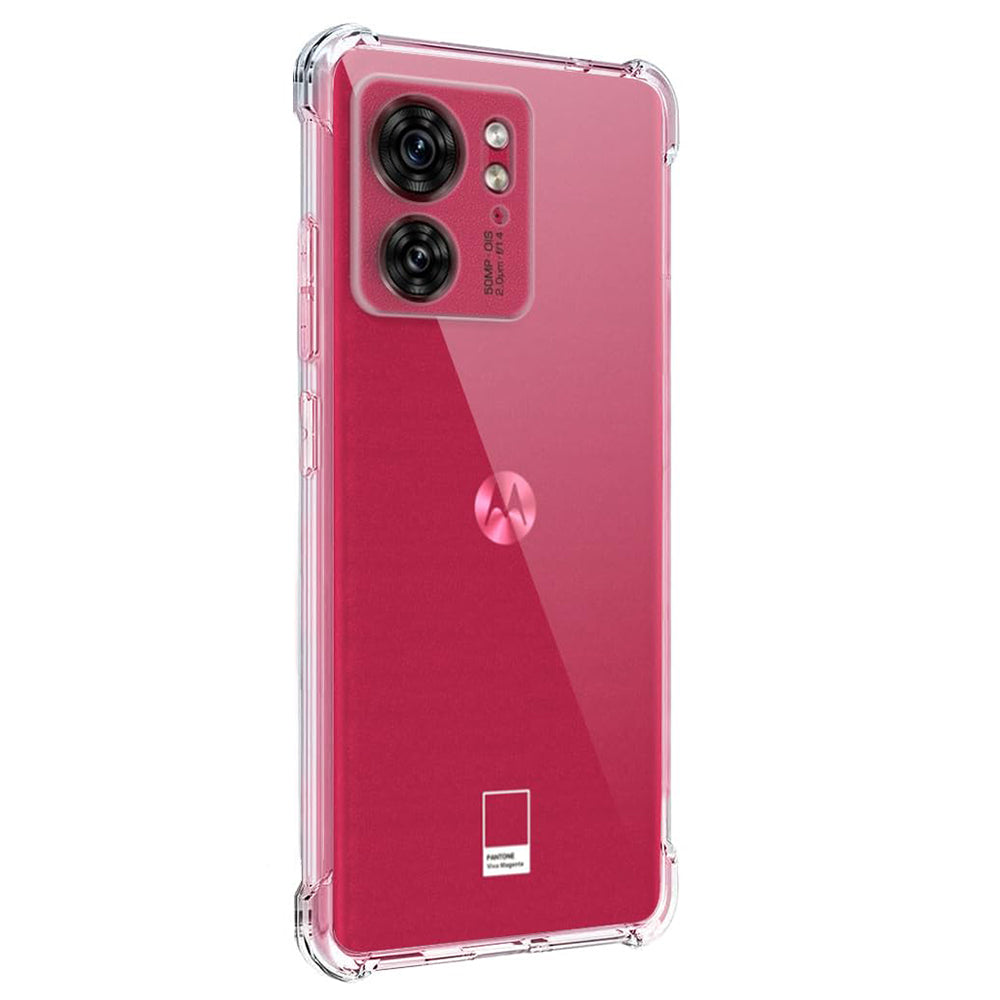 Tok a Motorola Edge (2023) / Edge 40 készülékhez, Techsuit, ütésálló, átlátszó
