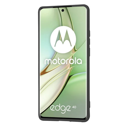 Tok a Motorola Edge (2023) / Edge 40 készülékhez, Techsuit, SoftFlex, Fekete
