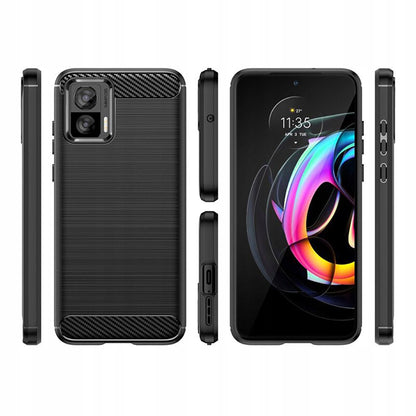 Tok a Motorola Edge 30 Neo-hoz, Techsuit, karbon, fekete