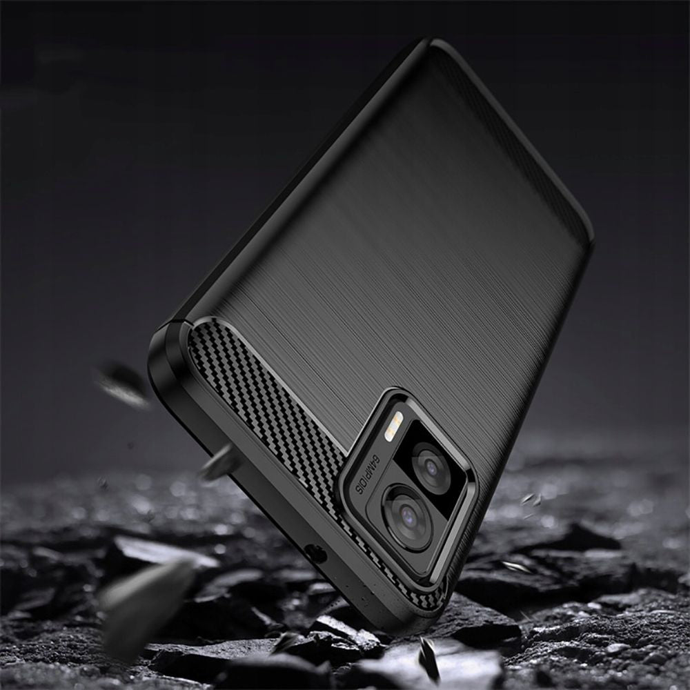 Tok a Motorola Edge 30 Neo-hoz, Techsuit, karbon, fekete