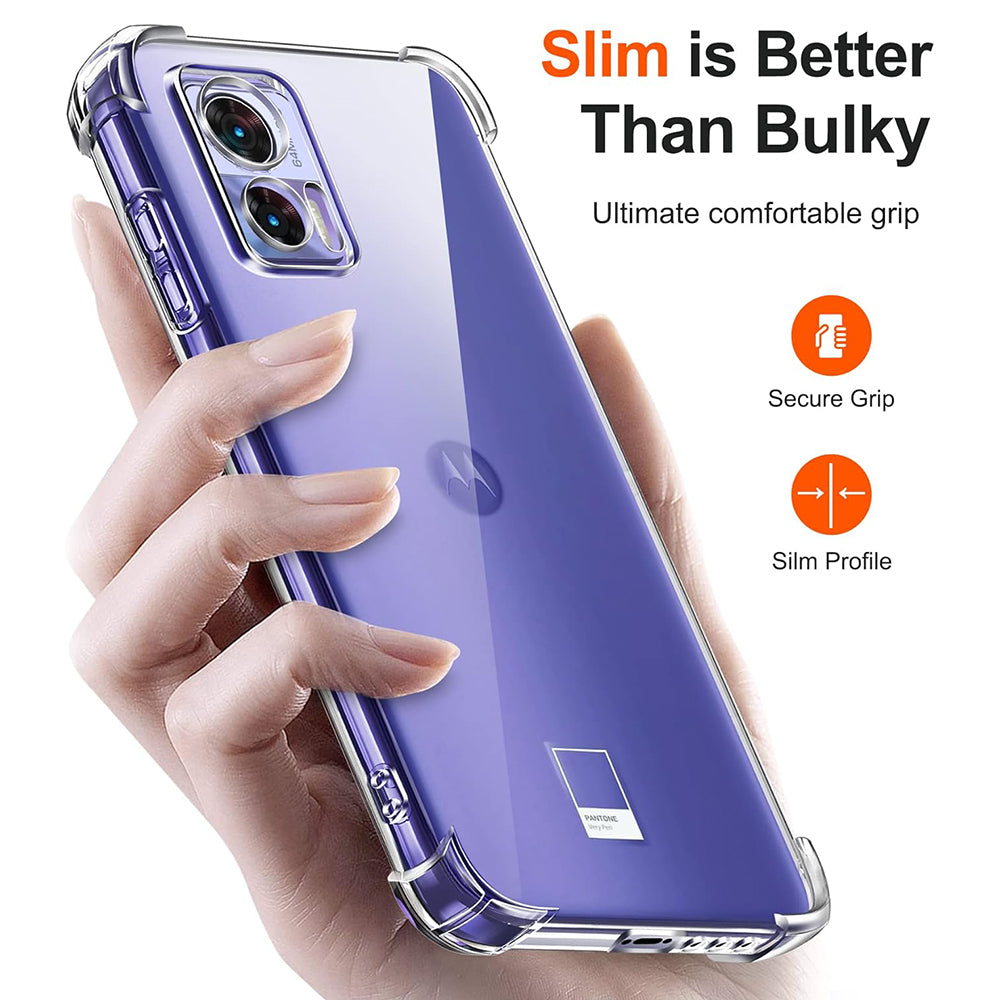 Tok Motorola Edge 30 Neo-hoz, Techsuit, ütésálló átlátszó, áttetsző