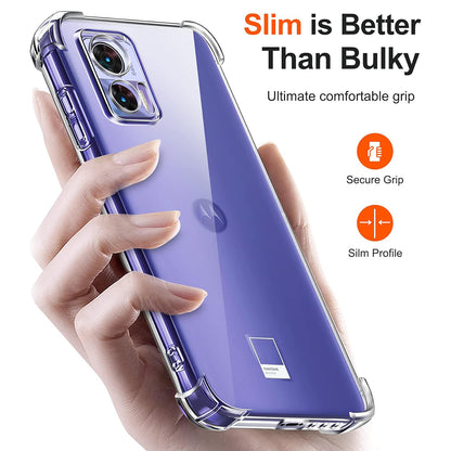 Tok Motorola Edge 30 Neo-hoz, Techsuit, ütésálló átlátszó, áttetsző