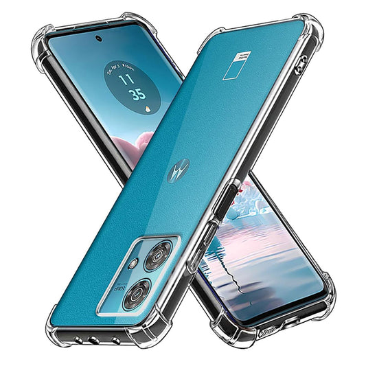 Tok Motorola Edge 40 Neo-hoz, Techsuit, Ütésálló Átlátszó, Átlátszó