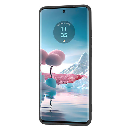 Tok a Motorola Edge 40 Neo-hoz, Techsuit, SoftFlex, Fekete
