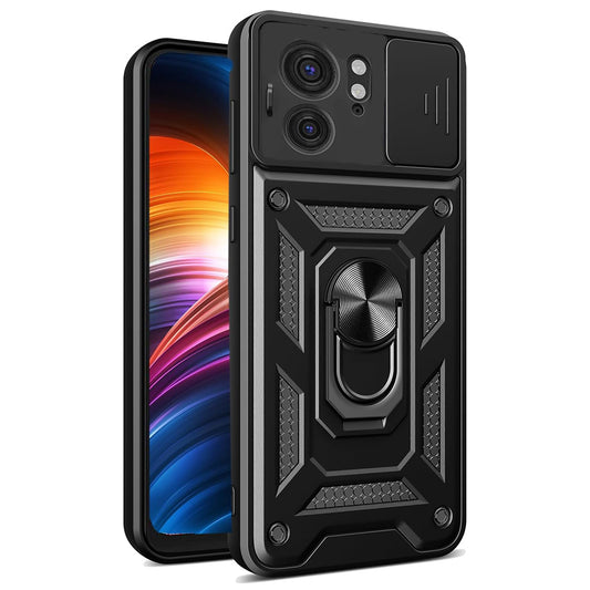 Tok Motorola Edge 40-hez, Techsuit, CamShield, Fekete