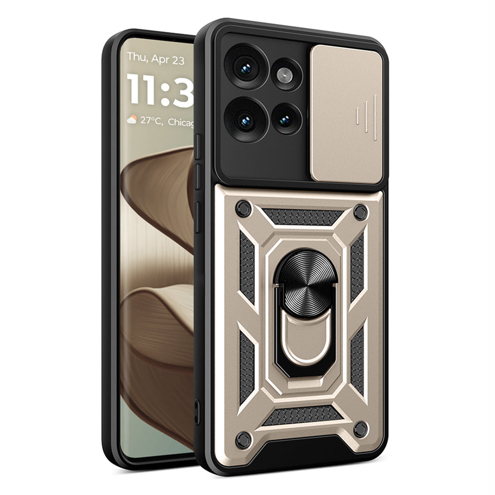 Tok a Motorola Edge 50 Fusion készülékhez, Techsuit, CamShield, Arany